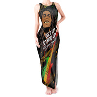 Legend Bob Get Up Stand Up Tank Maxi Dress Reggae Multicolored - Wonder Print Shop