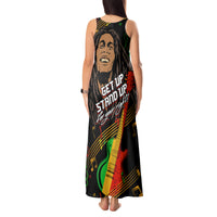 Legend Bob Get Up Stand Up Tank Maxi Dress Reggae Multicolored - Wonder Print Shop