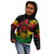 Rastafarian Lion Legend Bob Kid Hoodie Reggae Festival Sketch Portrait - Wonder Print Shop