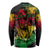 Rastafarian Lion Legend Bob Long Sleeve Shirt Reggae Festival Sketch Portrait - Wonder Print Shop