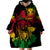 Rastafarian Lion Legend Bob Wearable Blanket Hoodie Reggae Festival Sketch Portrait - Wonder Print Shop