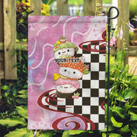 Personalized Japanese Kawaii Sushi Roll Garden Flag Wagara Palaka Pattern