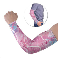 Japanese Koi Fish Arm Sleeves Pink Wagara Palaka Honohono Pikake Lei