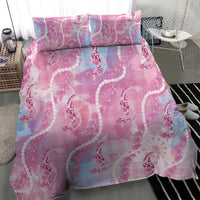 Japanese Koi Fish Bedding Set Pink Wagara Palaka Honohono Pikake Lei