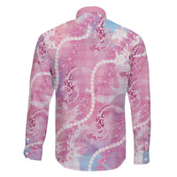 Japanese Koi Fish Family Matching Summer Maxi Dress and Hawaiian Shirt Pink Wagara Palaka Honohono Pikake Lei