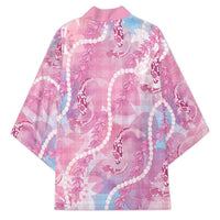 Japanese Koi Fish Kimono Pink Wagara Palaka Honohono Pikake Lei