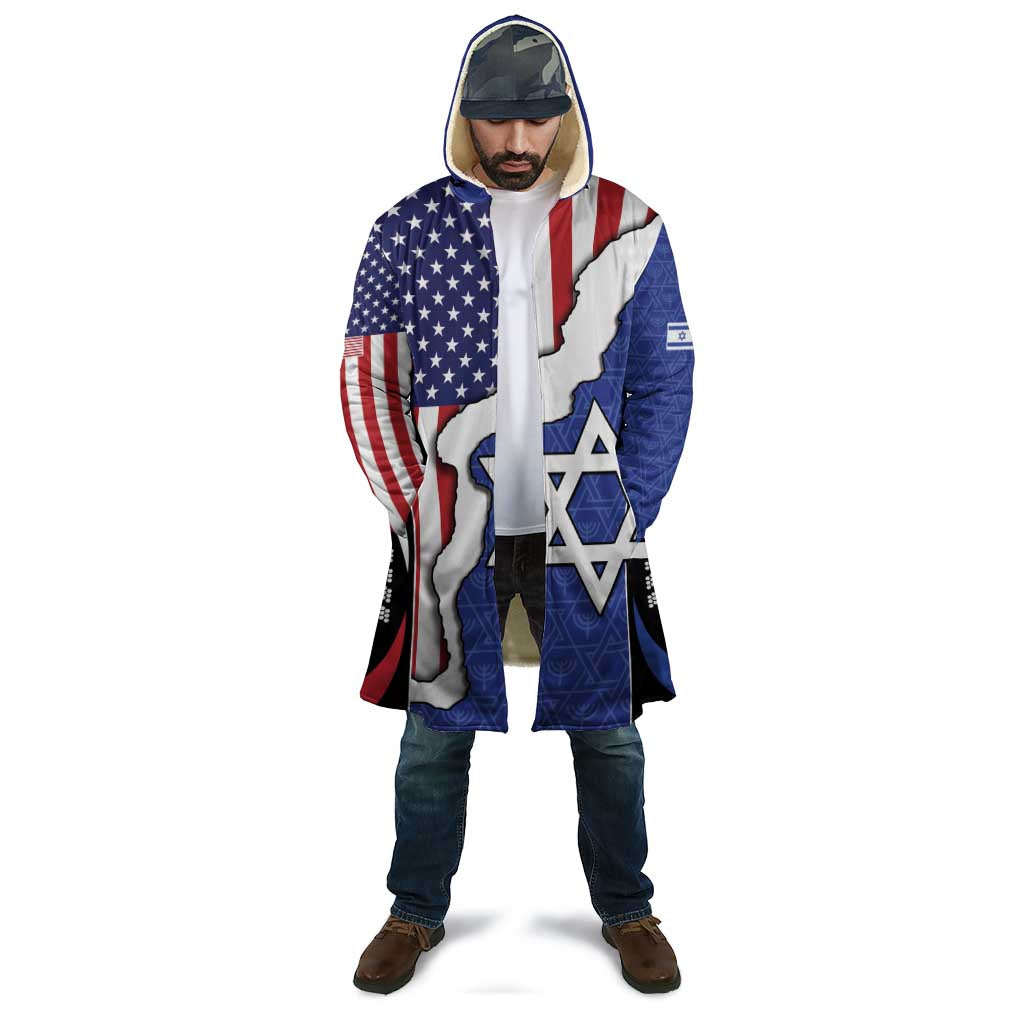 USA Israel Cloak Stars of David Sporty Style