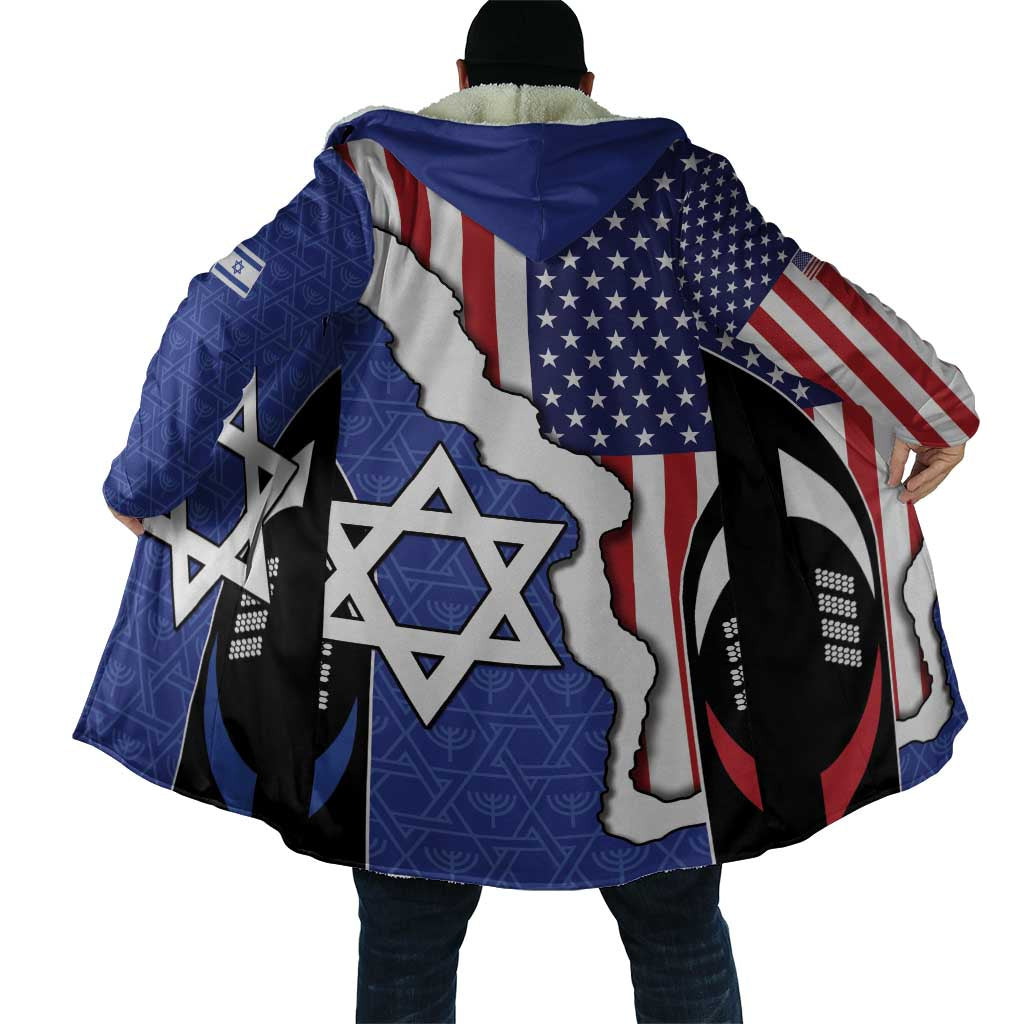 USA Israel Cloak Stars of David Sporty Style