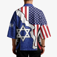 USA Israel Kimono Stars of David Sporty Style