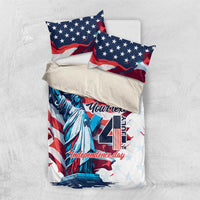 Personalized United States Independence Day Bedding Set Statue of Liberty Happy 4th Of July LT9 - Wonder Print Shop