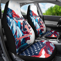 Personalized United States Independence Day Car Seat Cover Statue of Liberty Happy 4th Of July LT9 - Wonder Print Shop