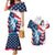 Personalized United States Independence Day Couples Matching Mermaid Dress and Hawaiian Shirt Statue of Liberty Happy 4th Of July LT9 - Wonder Print Shop