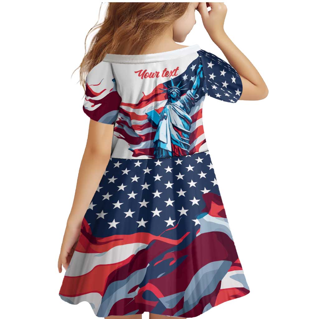 Personalized United States Independence Day Family Matching Mermaid Dress and Hawaiian Shirt Statue of Liberty Happy 4th Of July LT9 - Wonder Print Shop