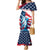 Personalized United States Independence Day Family Matching Mermaid Dress and Hawaiian Shirt Statue of Liberty Happy 4th Of July LT9 - Wonder Print Shop