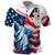 Personalized United States Independence Day Polo Shirt Statue of Liberty Happy 4th Of July - Wonder Print Shop