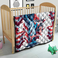 Personalized United States Independence Day Quilt Statue of Liberty Happy 4th Of July - Wonder Print Shop