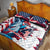 Personalized United States Independence Day Quilt Bed Set Statue of Liberty Happy 4th Of July - Wonder Print Shop