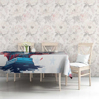 Personalized United States Independence Day Tablecloth Statue of Liberty Happy 4th Of July - Wonder Print Shop