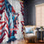 Personalized United States Independence Day Window Curtain Statue of Liberty Happy 4th Of July - Wonder Print Shop