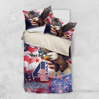 Personalized American Eagles 4th of July Bedding Set USA Independence Day LT9 - Wonder Print Shop