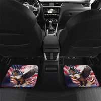 Personalized American Eagles 4th of July Car Mats USA Independence Day LT9 - Wonder Print Shop
