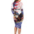 Personalized American Eagles 4th of July Long Sleeve Bodycon Dress USA Independence Day - Wonder Print Shop