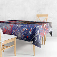 Personalized American Eagles 4th of July Tablecloth USA Independence Day - Wonder Print Shop