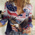 Personalized American Eagles 4th of July Women Casual Shirt USA Independence Day - Wonder Print Shop