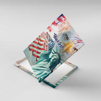 Personalized 4th of July USA Statue of Liberty Canvas Wall Art Happy Independence Day LT9 - Wonder Print Shop