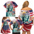 Personalized 4th of July USA Statue of Liberty Family Matching Off Shoulder Short Dress and Hawaiian Shirt Happy Independence Day LT9 - Wonder Print Shop