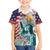 Personalized 4th of July USA Statue of Liberty Family Matching Short Sleeve Bodycon Dress and Hawaiian Shirt Happy Independence Day - Wonder Print Shop