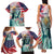 Personalized 4th of July USA Statue of Liberty Family Matching Tank Maxi Dress and Hawaiian Shirt Happy Independence Day - Wonder Print Shop