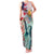 Personalized 4th of July USA Statue of Liberty Family Matching Tank Maxi Dress and Hawaiian Shirt Happy Independence Day - Wonder Print Shop