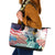 Personalized 4th of July USA Statue of Liberty Leather Tote Bag Happy Independence Day - Wonder Print Shop