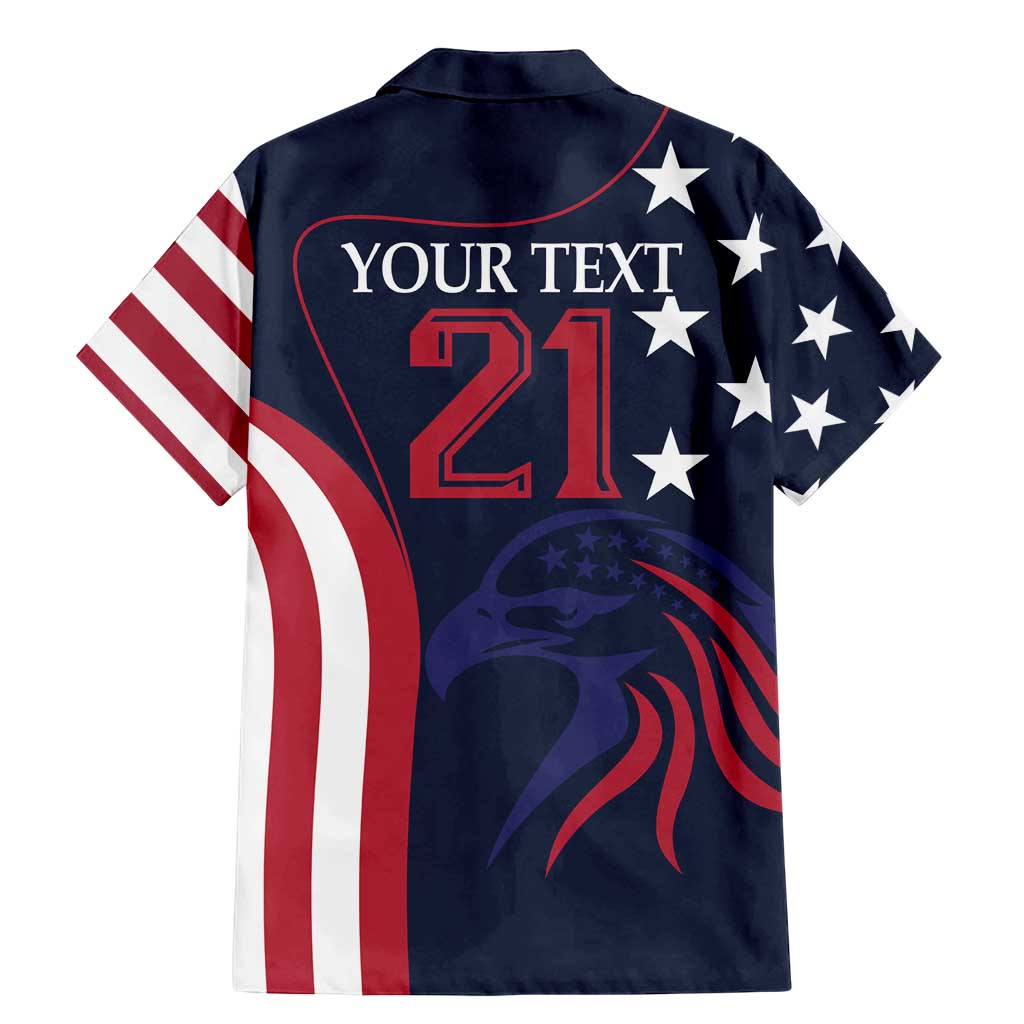 Custom USA Rugby Family Matching Mermaid Dress and Hawaiian Shirt The Eagles Summer Paris 2024 LT9 - Wonder Print Shop