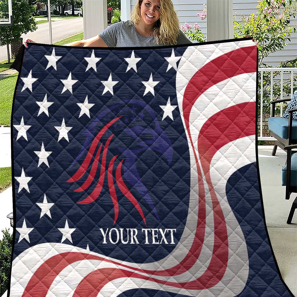 Custom USA Rugby Quilt The Eagles Summer Paris 2024 - Wonder Print Shop