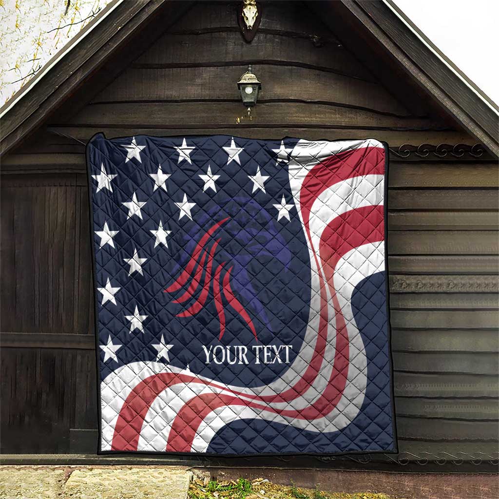 Custom USA Rugby Quilt The Eagles Summer Paris 2024 - Wonder Print Shop