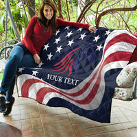 Custom USA Rugby Quilt The Eagles Summer Paris 2024 - Wonder Print Shop