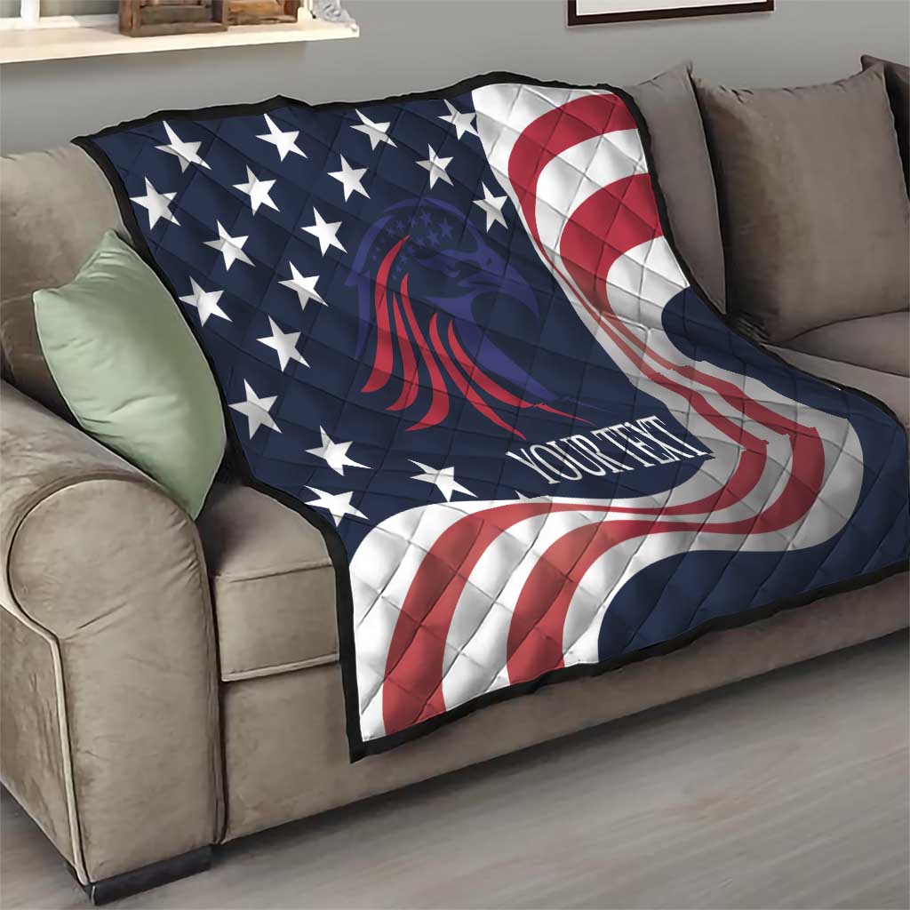 Custom USA Rugby Quilt The Eagles Summer Paris 2024 - Wonder Print Shop