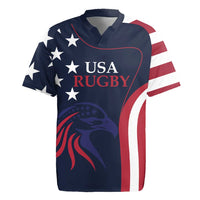 Custom USA Rugby Rugby Jersey The Eagles Summer Paris 2024 - Wonder Print Shop