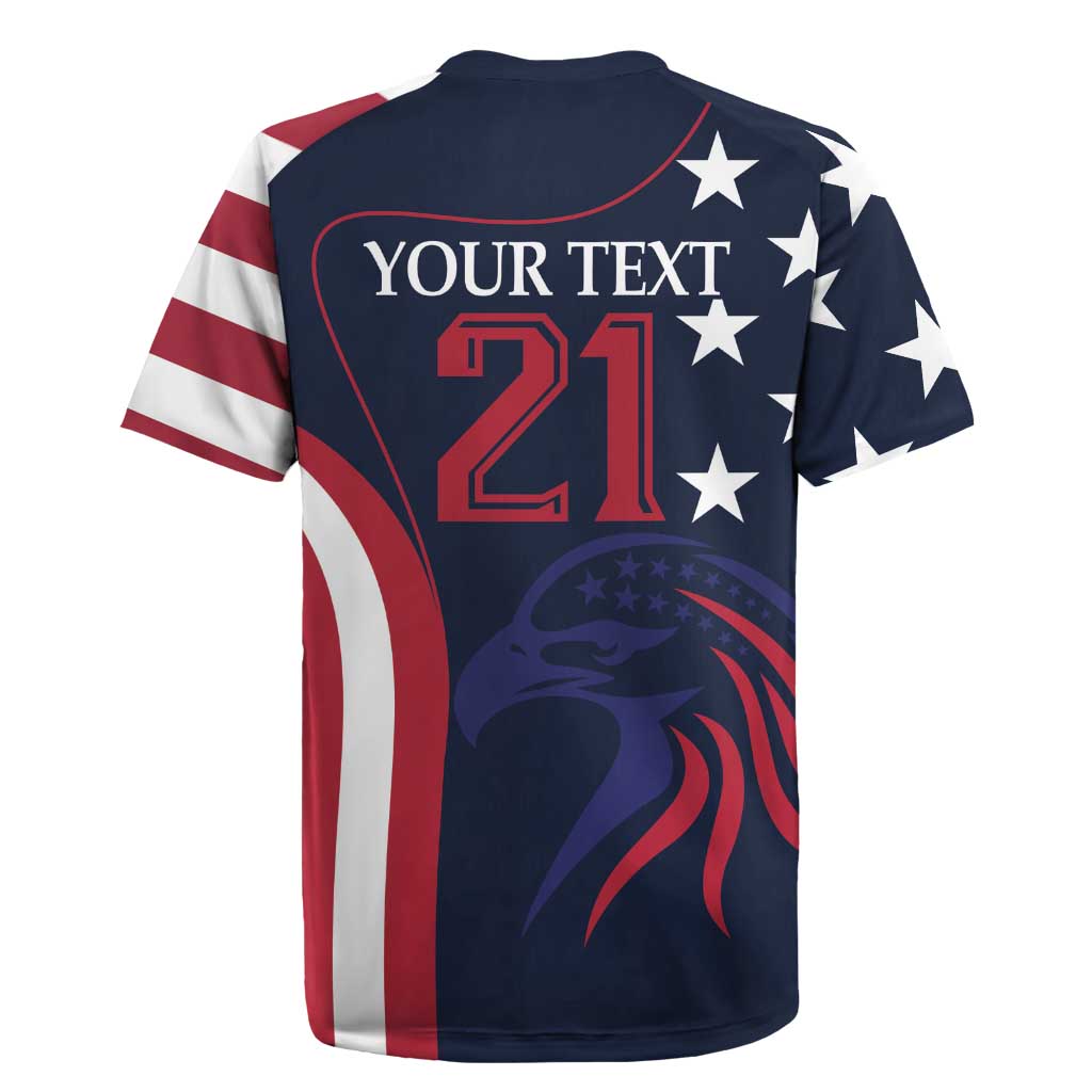 Custom USA Rugby Rugby Jersey The Eagles Summer Paris 2024 - Wonder Print Shop