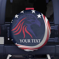 Custom USA Rugby Spare Tire Cover The Eagles Summer Paris 2024 - Wonder Print Shop