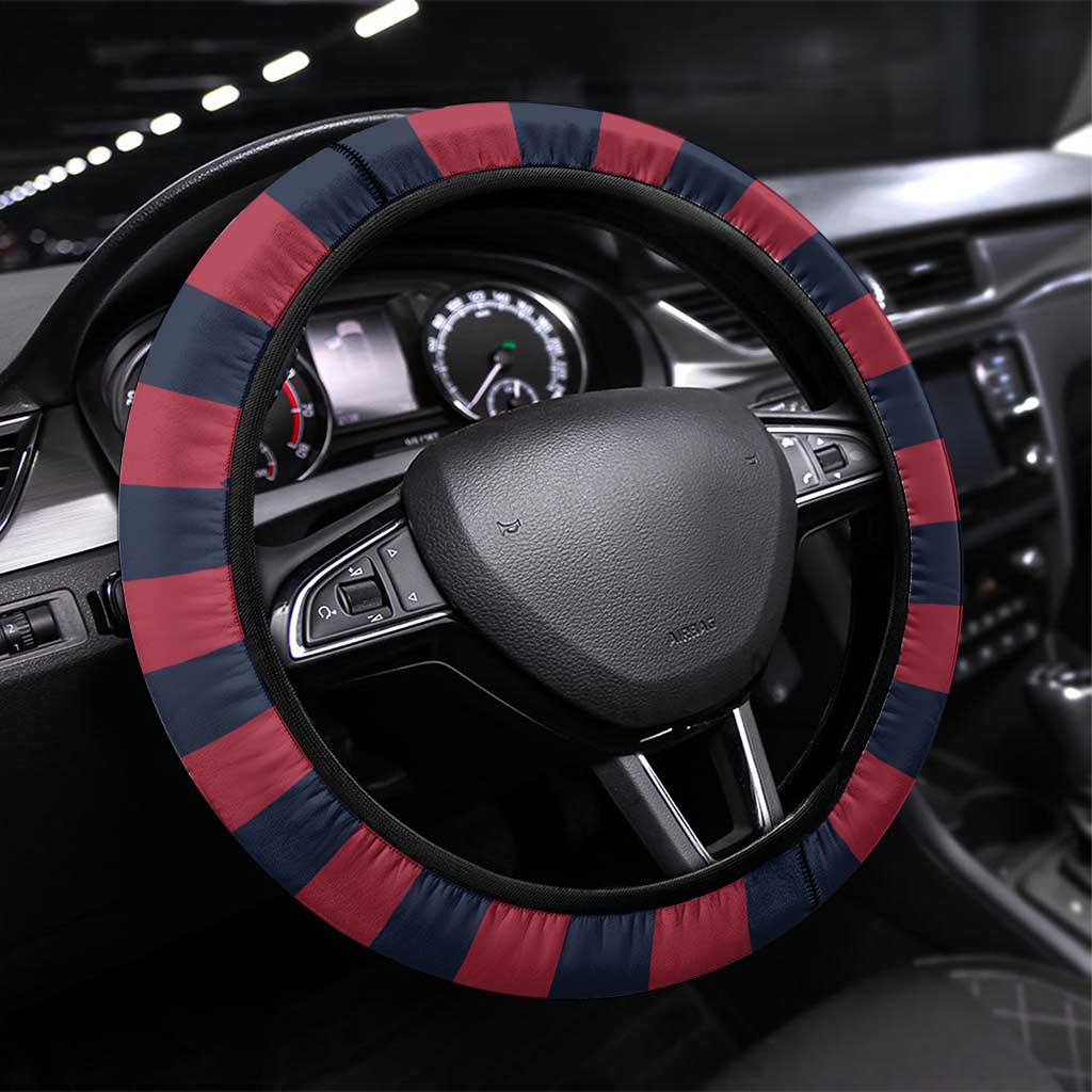 USA Rugby Steering Wheel Cover The Eagles Summer Paris 2024 - Wonder Print Shop