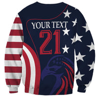 Custom USA Rugby Sweatshirt The Eagles Summer Paris 2024 - Wonder Print Shop