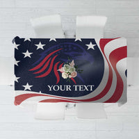 Custom USA Rugby Tablecloth The Eagles Summer Paris 2024 - Wonder Print Shop