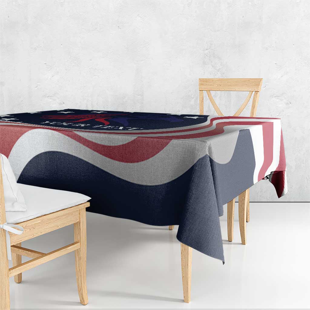 Custom USA Rugby Tablecloth The Eagles Summer Paris 2024 - Wonder Print Shop