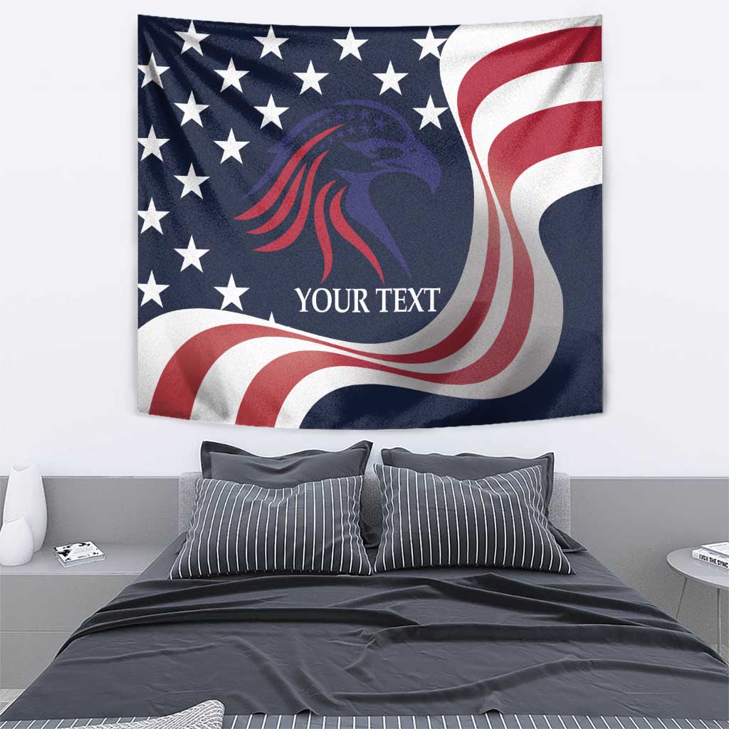 Custom USA Rugby Tapestry The Eagles Summer Paris 2024 - Wonder Print Shop