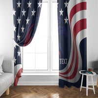 Custom USA Rugby Window Curtain The Eagles Summer Paris 2024 - Wonder Print Shop