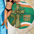 Custom Ireland Rugby Beach Blanket Green Celtic Knot Summer Paris 2024 LT9 - Wonder Print Shop