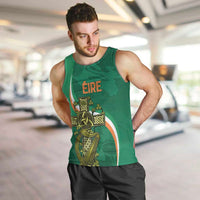 Custom Ireland Rugby Men Tank Top Green Celtic Knot Summer Paris 2024 - Wonder Print Shop